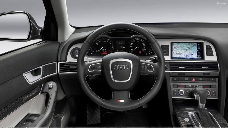 car interior dashboard